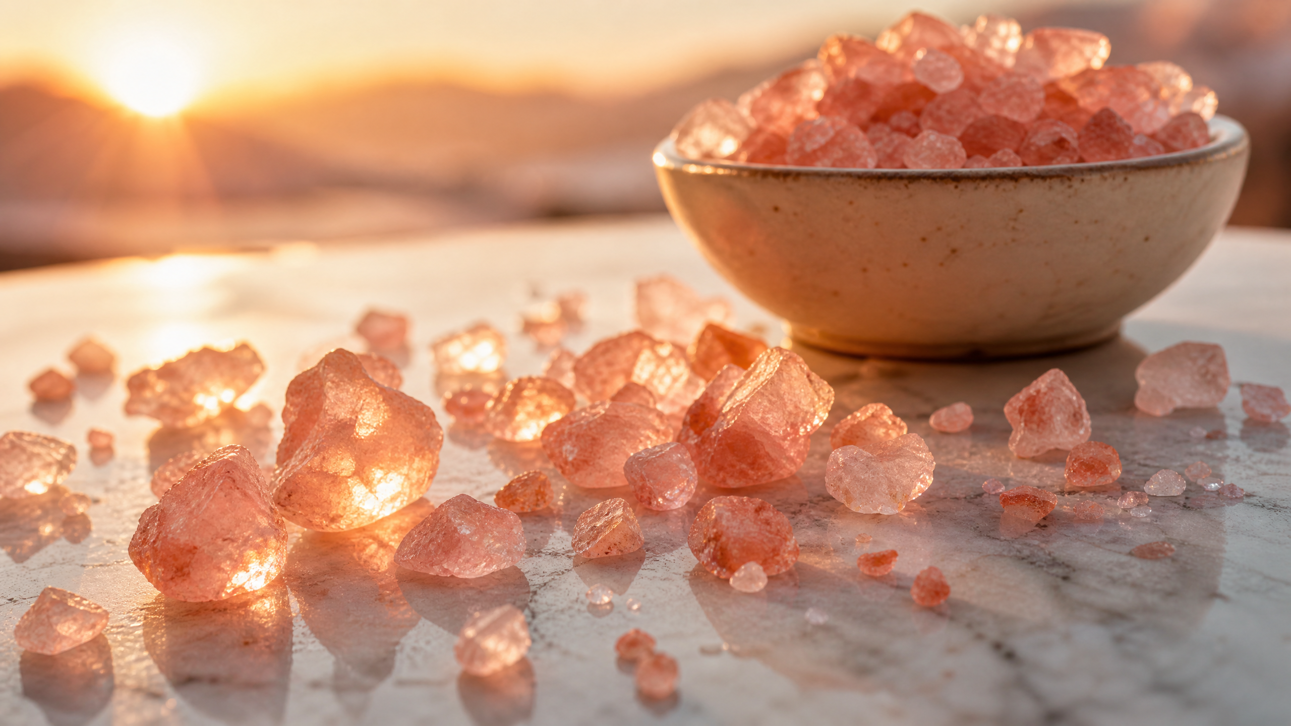 Pink Himalayan Salt Electrolytes: Benefits and How They Hydrate You - RAWWTR blog featured image