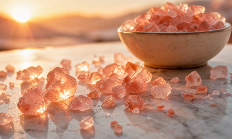 Pink Himalayan Salt Electrolytes: Benefits and How They Hydrate You - RAWWTR blog featured image