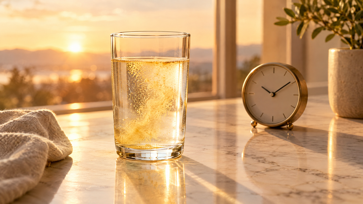 Morning Hydration and Cortisol: What the First Hour Really Means - RAWWTR blog featured image