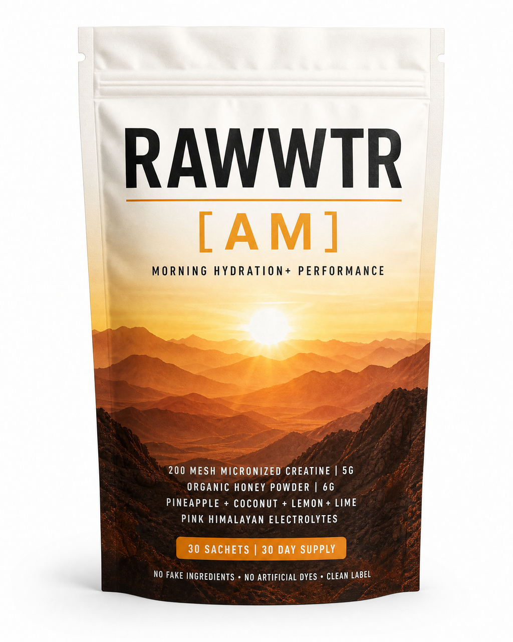 RAWWTR [AM] Morning Hydration + Performance